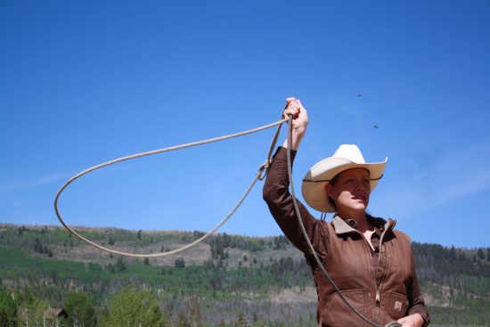 It's difficult not to enjoy learning to rope when you get to do it in such a picturesque place.