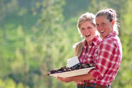 Hey, your ribs are showing! In the summer vacation months, we cook out at least twice a week as part of your all-inclusive vacation.