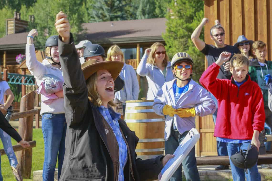 family reunion at C Lazy U Ranch