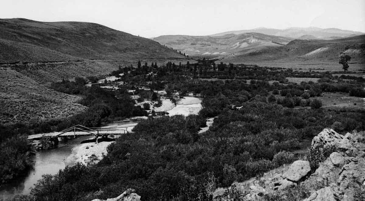 The C Lazy U land before the first ranch was ever built on it.