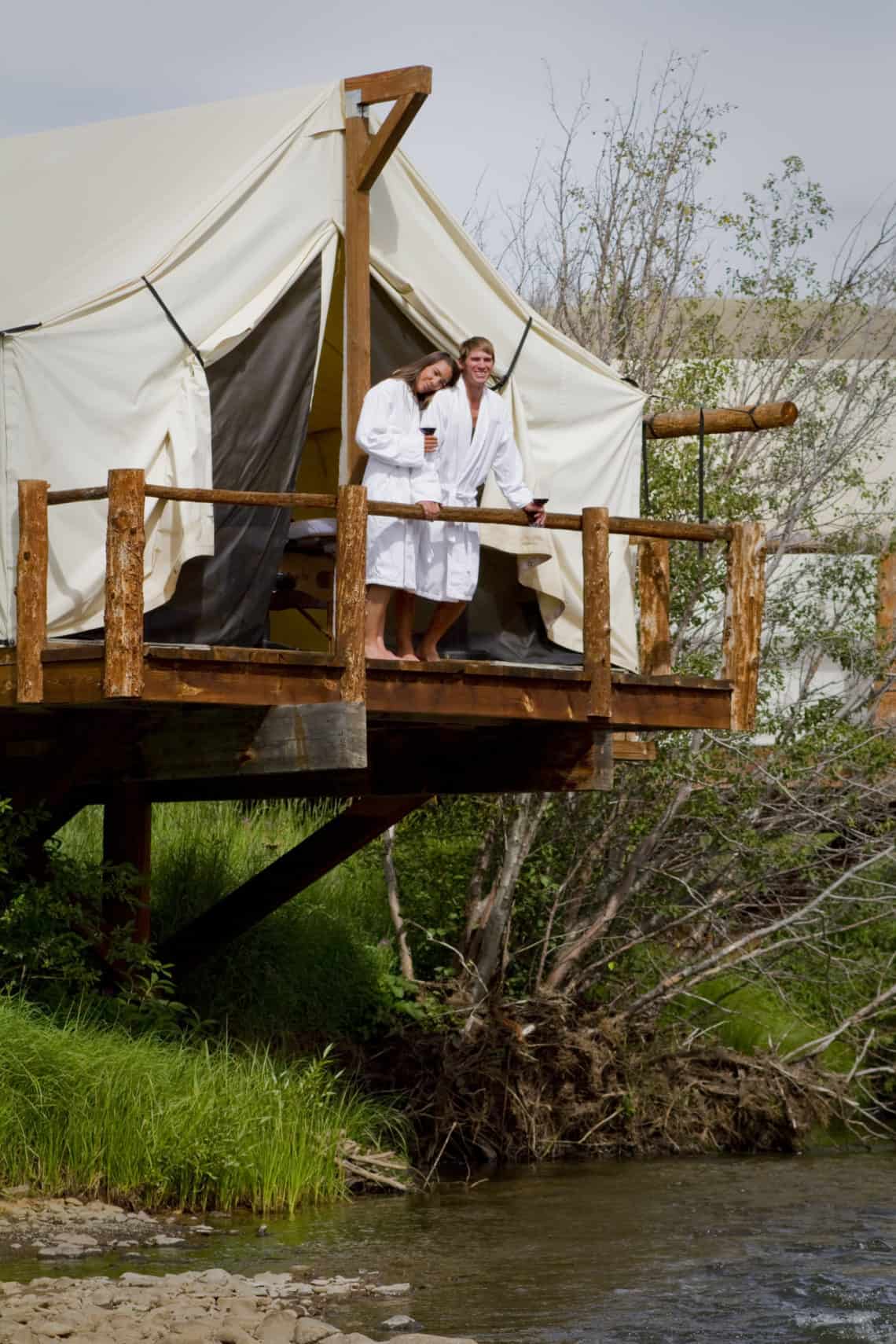 couple at the spa