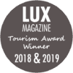 2-time winner of Lux Magazine's Tourism Awards