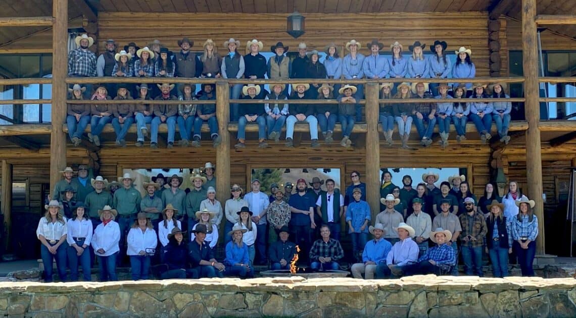 The 2021 C Lazy U staff photo