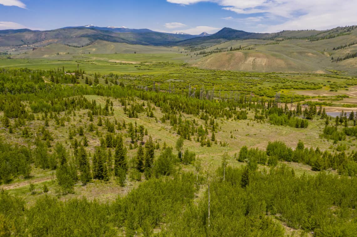 Aspen Springs mountain property for sale near C Lazy U Ranch in Granby