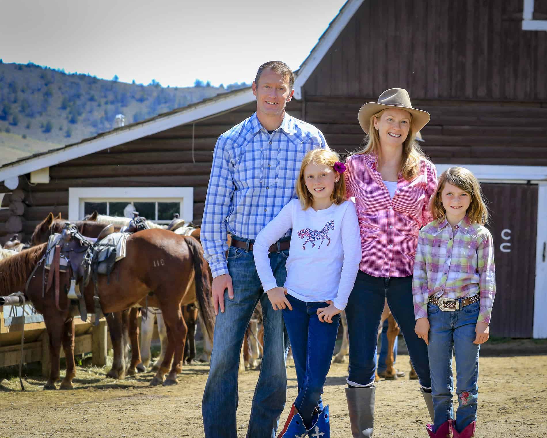 bond with family at the dude ranch