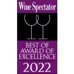 Wine Spectator Award of Excellence 2022