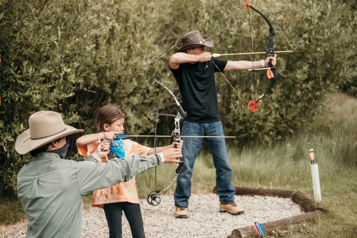 kids practicing activities