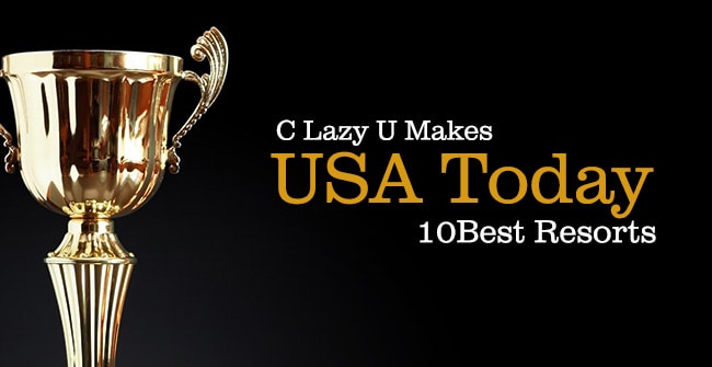 C Lazy U USA Today Readers Choice Award