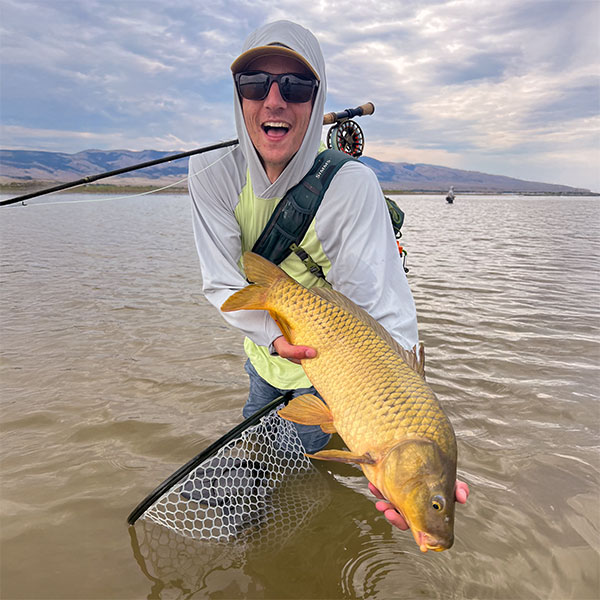 Derek Rodell, fly fishing guide at C Lazy U Ranch