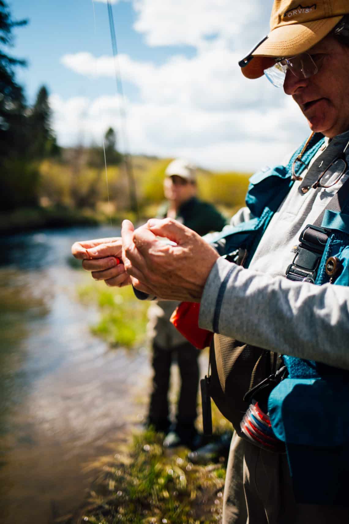 fly fishing string