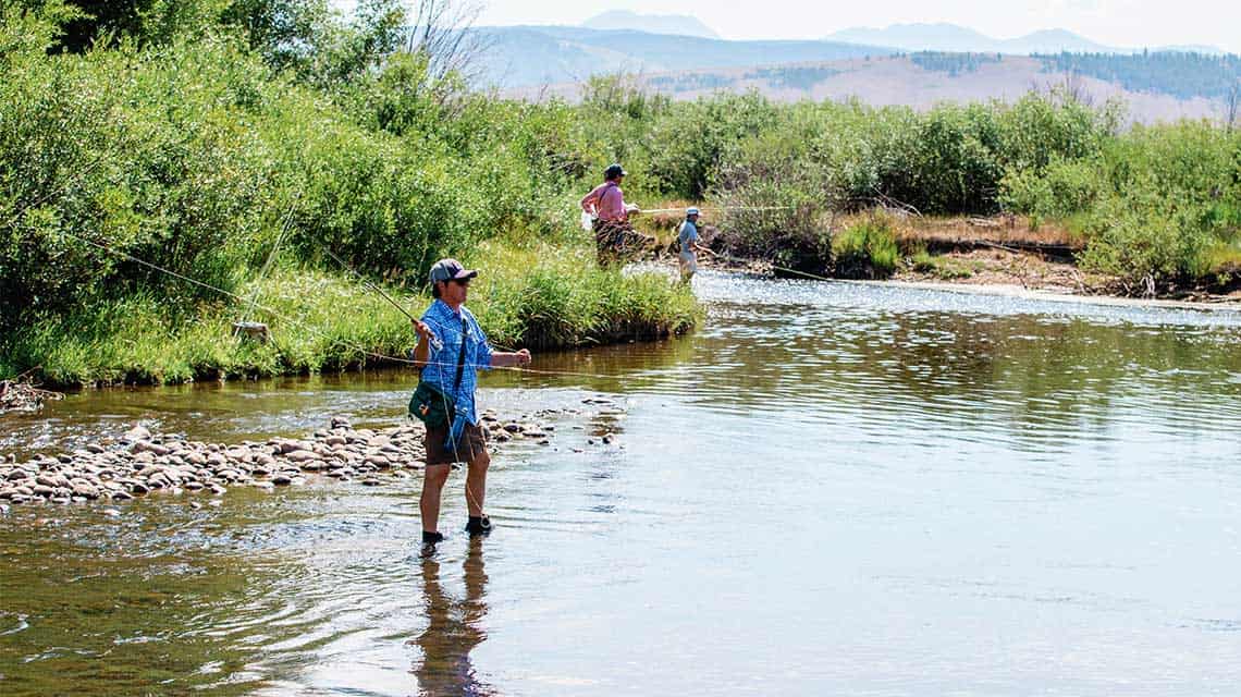 Colorado Fly Fishing Ranch Activities C Lazy U Dude Ranch