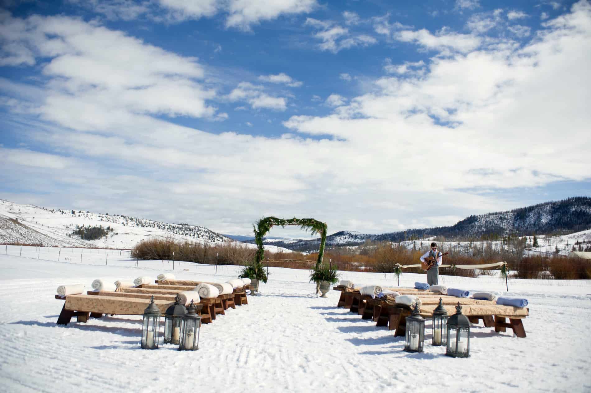 Why You Should Plan a Winter Wedding at C Lazy U Ranch