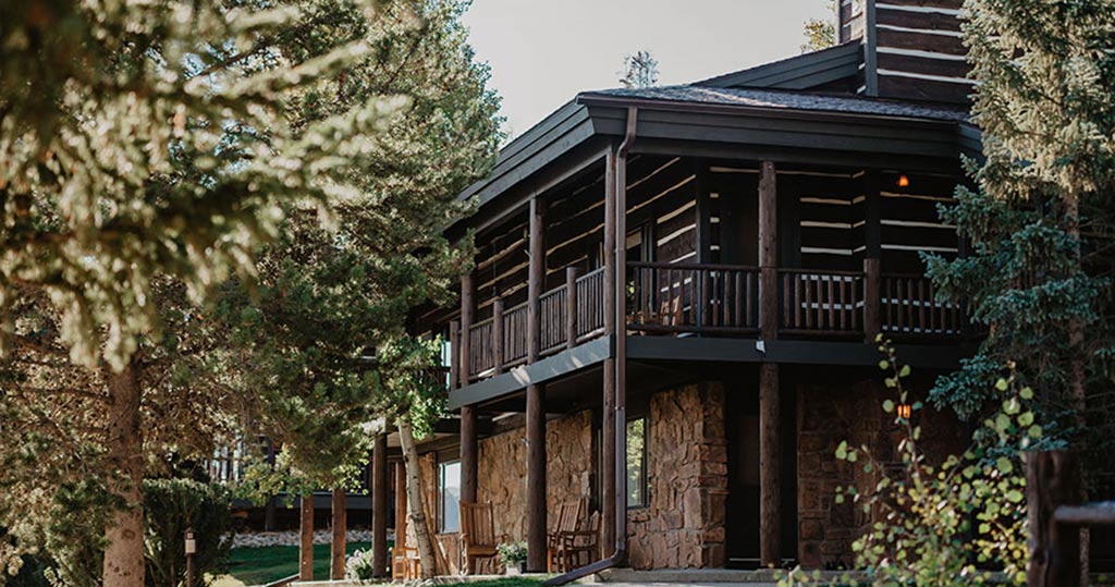 Exterior view of Roundup Cabin