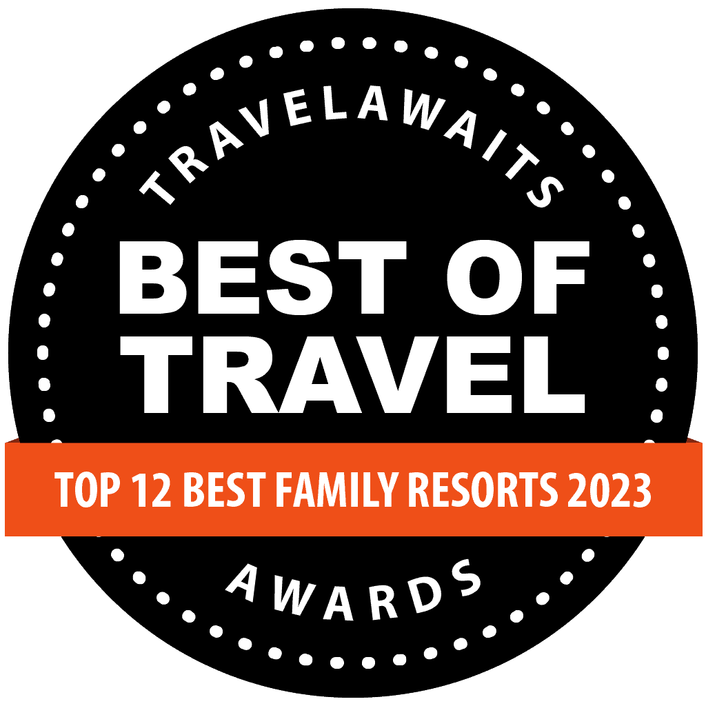 TravelAwaits Best of Travel award for Family Resorts
