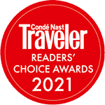 Conde Nast Traveler's Readers' Choice Award 2021