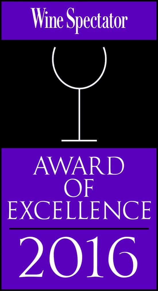 Wine Spectator Award of Excellence