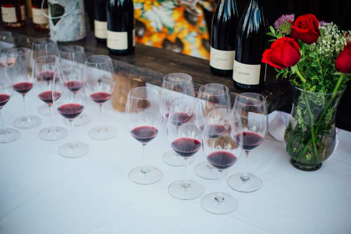 wine at c lazy u