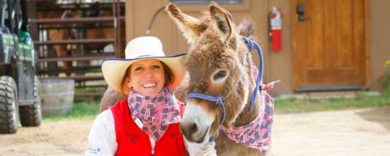 Ami Cullen, Director of Equestrian Operations at C Lazy U Ranch