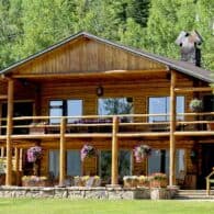 Exterior of the Main Lodge