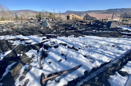 Barn rubble