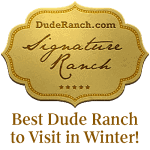 best due ranch to visit in the winter award