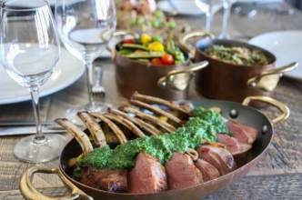 But don't think we only know how to barbeque food! Gourmet meals await you during your luxury dude ranch stay.