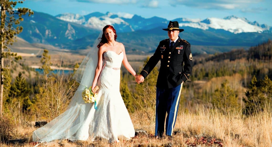 Grist-Mcvey ranch military wedding