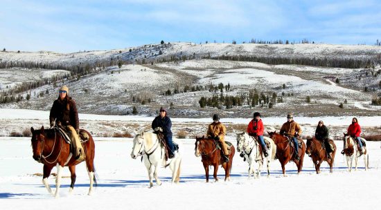 winter trail ride