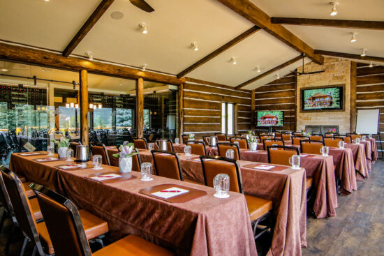 meeting room at C Lazy u