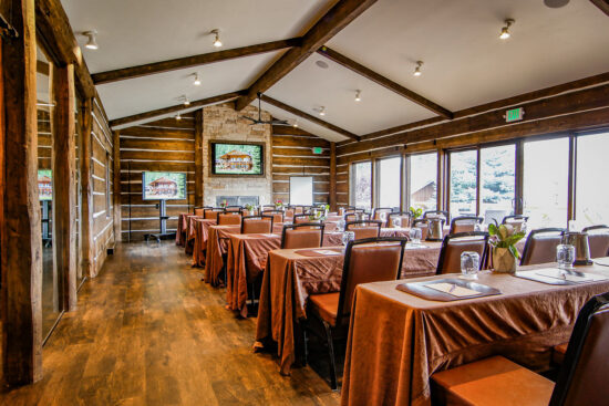 meeting room at C Lazy u