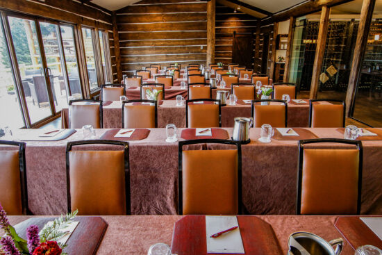 meeting room at C Lazy u