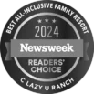 C Lazy U Ranch was awarded Best All-Inclusive Family Resort in the 2024 Newsweek Readers' Choice Awards