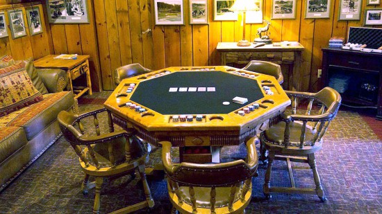 Poker table
