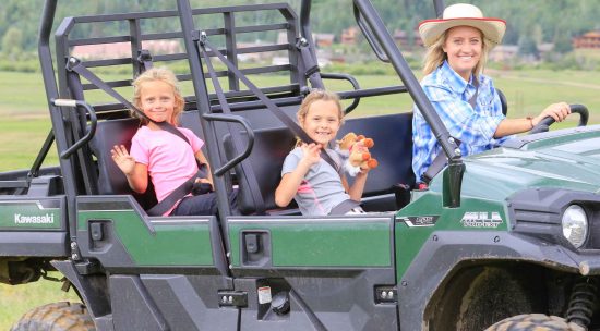 Two girls enjoying Ranger tour