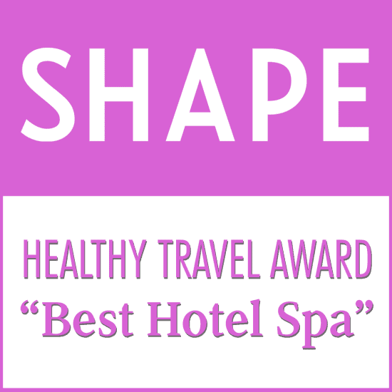 Healthy Travel Award from Shape Magazine