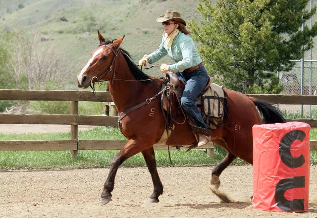 Shodeo Barrel racing