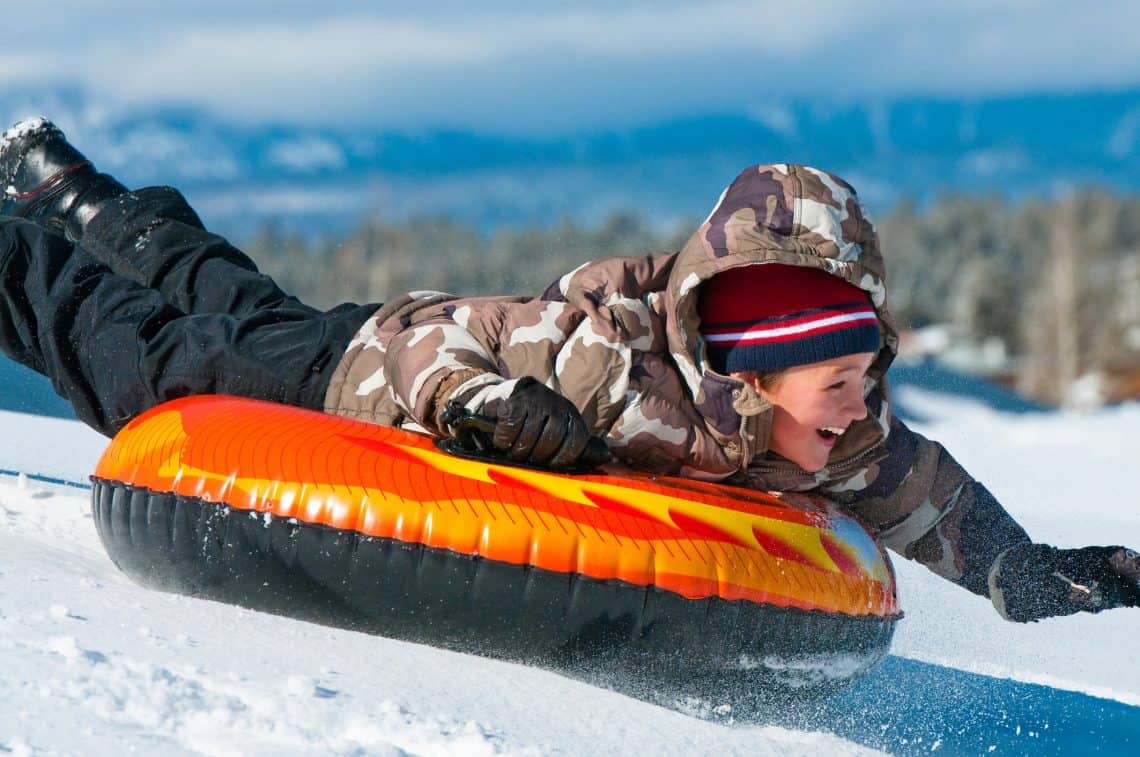 snowtubing