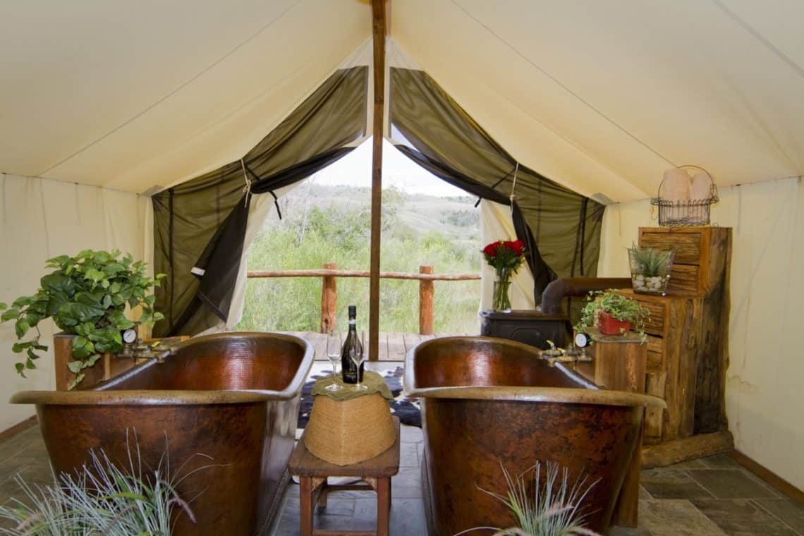 bathtubs at the spa