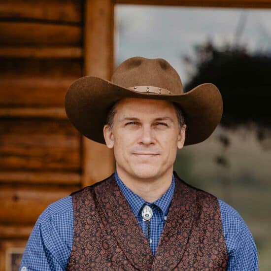 Tony Collier, sommelier at C Lazy U Ranch