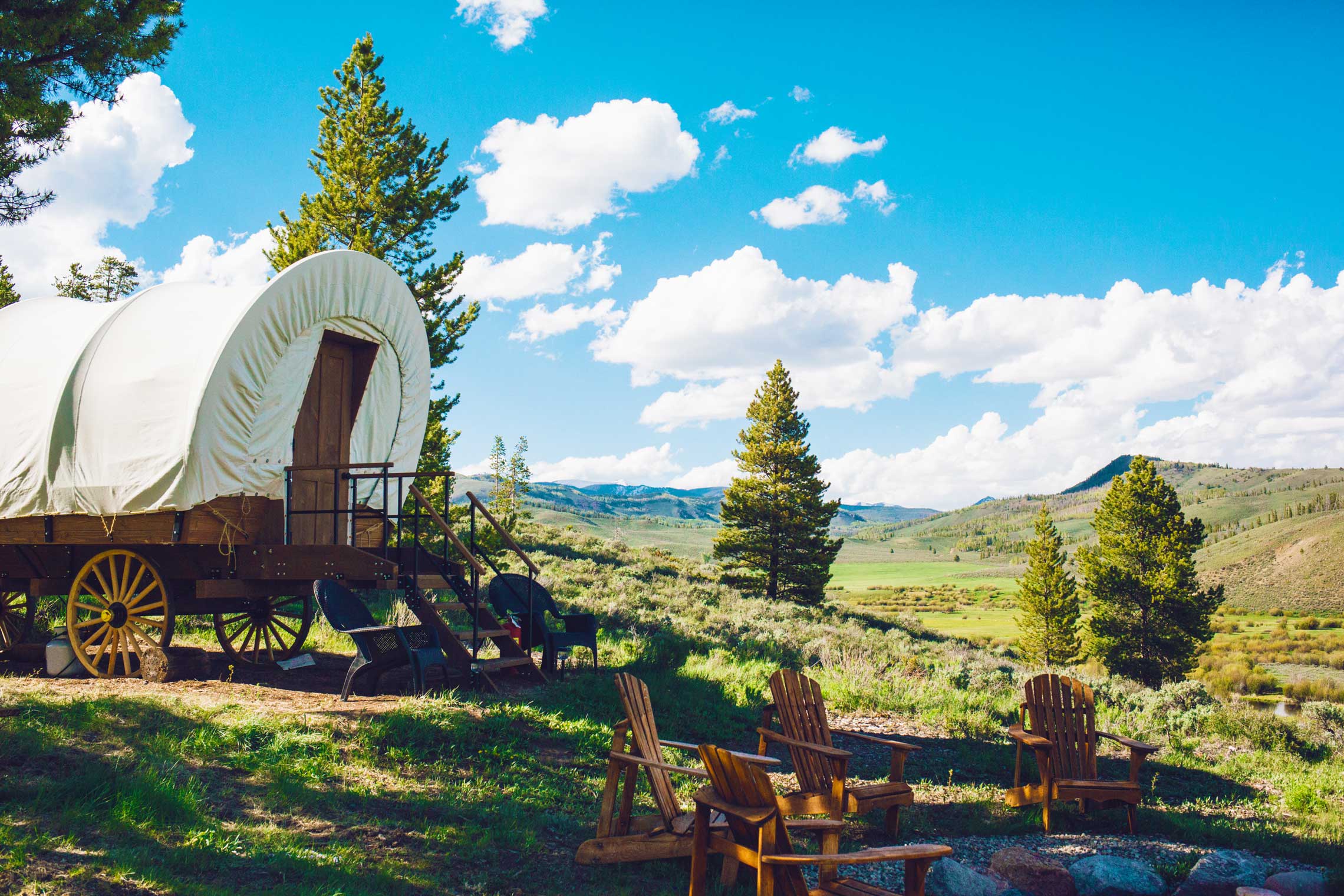 Glamping: Upscale Luxurious Camping in Colorado | C Lazy U Ranch